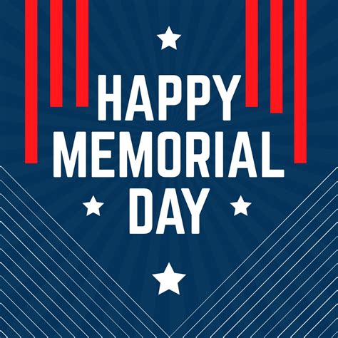 Vintage Happy Memorial Day Template - Edit Online & Download Example ...