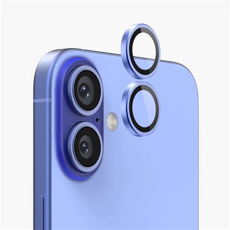 Zastita za kameru za iPhone 16 6.1/iPhone 16 Plus 6.7 plava - Mob-Shop