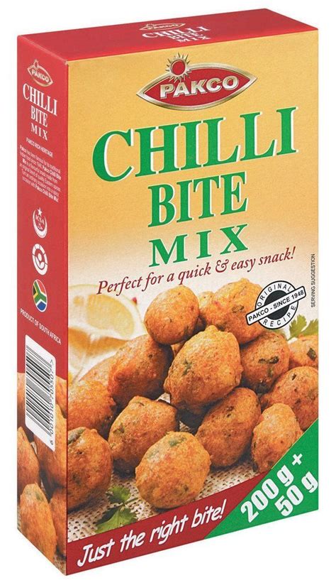 Buy Pakco Chilli Bites Mix - 250g - Pakco Chilli Bhaji Mix - African ...