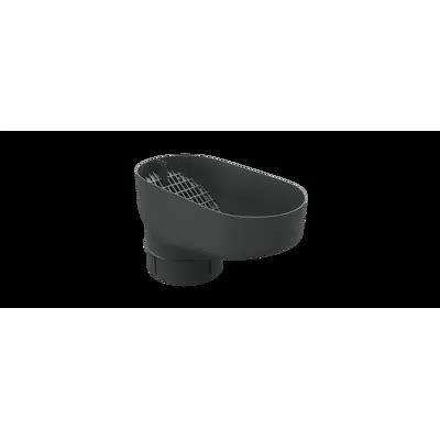 BIM objects - Free download! Self-Cleaning Leaf Trap (Plastic) Diameter ...