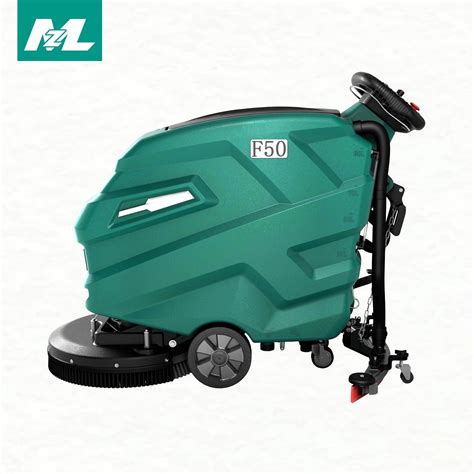 Auto Floor Scrubber 560mm Cleaning Width Walk-Behind Floor Cleaning ...