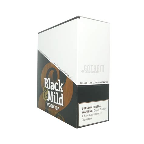 Buy Black and Mild Wood Tip Pack Online - Gotham Cigars