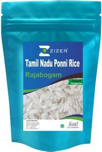 ZIZER Kangayam Tamil Nadu Ponni Rice Premium Quality Ponni Rice (Small ...