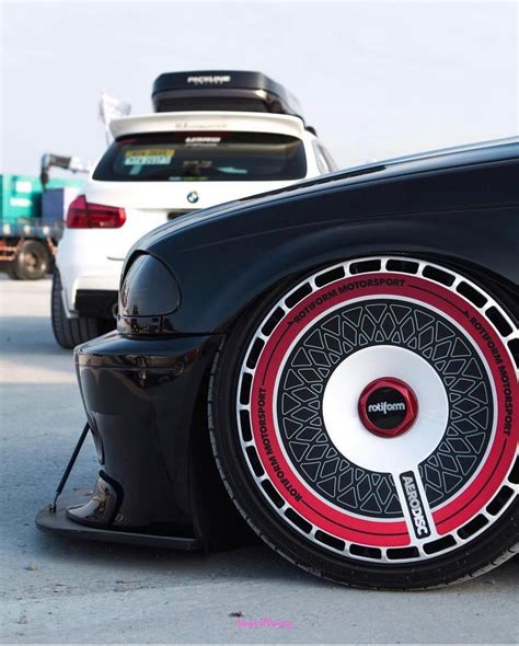 Rotiform AeroDisc Rims on Black Car
