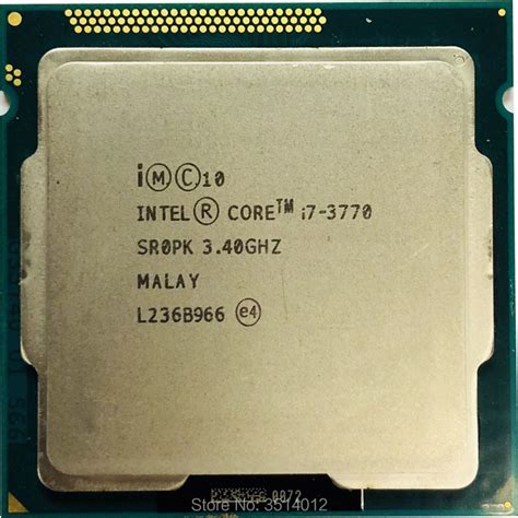 Intel Intel® Core™ i7-3770 Processor (8M Cache, up to 3.90 GHz) | Intel ...