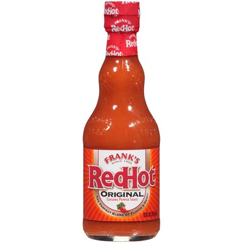 Frank's RedHot Hot Sauce - Original, 12 oz Hot Sauces - Walmart.com