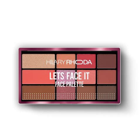 Buy Hilary Rhoda Let’s Face It Face Palette | Highlighter & Blush ...