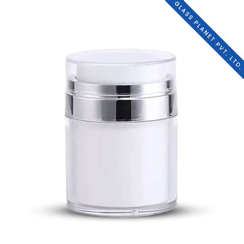 30GM Airless Pump Cream Jar for Skincare – Glass Planet Private Limited