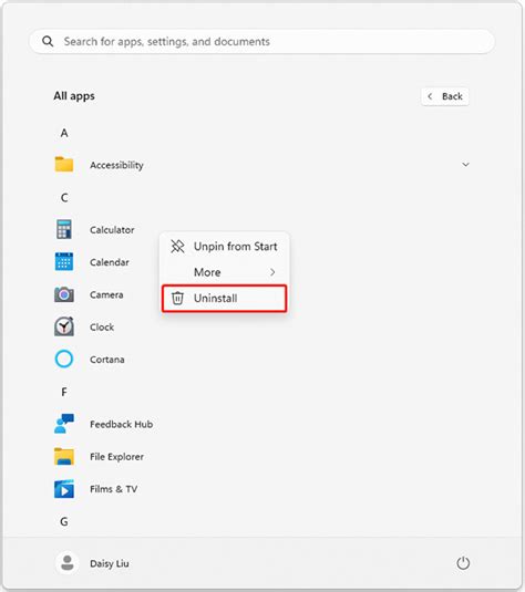 Image result for How to Remove a Program From Windows 11