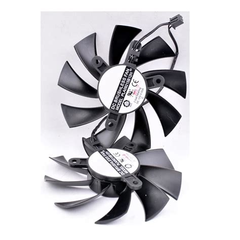 HAZEK PLA09215B12H 12V 0.55A 2pin Compatible for EVGA GTX750/GTX750Ti ...