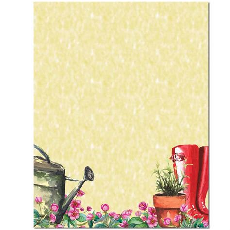 Into the Garden Letterhead Laser & Inkjet Printer Paper, 25 pack ...