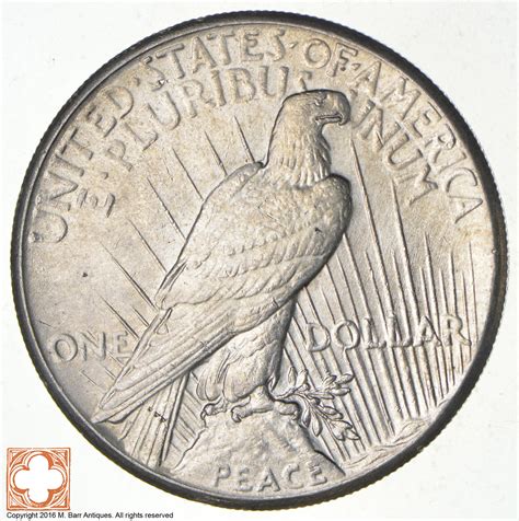 Rare - 1928 Peace Silver Dollar - Key Date of Series | Property Room