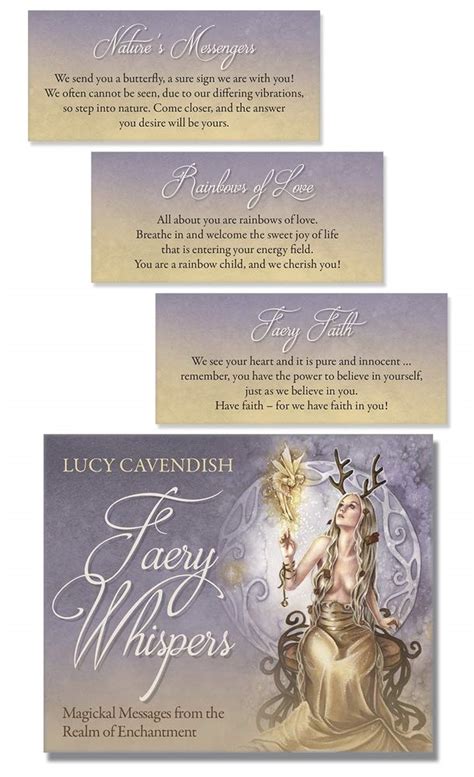 Faery Whispers Affirmation Deck : Cavendish, Lucy: Amazon.in: Books