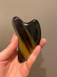 Vintageware Gua Sha Scraping Massage Tool Natural Buffalo Horn Gua sha ...