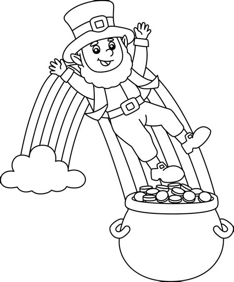 Leprechaun Coloring Page