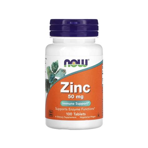 Now Foods Zinc Gluconate 50mg – Nutriride