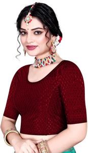 Maroon Blouses - Buy Maroon Blouses Online at Best Prices In India ...