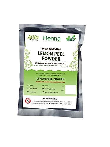 Allin Exporters Lemon Peel Powder, 60g (60 gm) : Amazon.in: Beauty