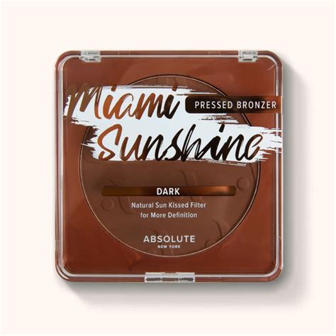 Absolute New York – Miami Sunshine Pressed Bronzer – ISZA