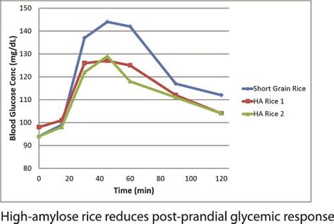 High Amylose White Rice Reduces Post-Prandial Glycemic Response but Not ...