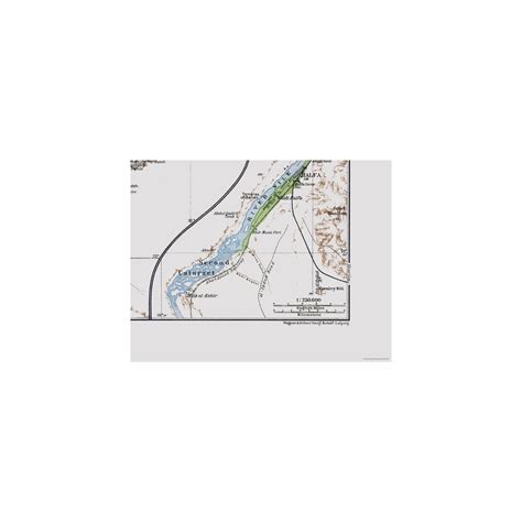 Historic Map - Aswan Egypt Second Cataract - Baedeker 1913 - 29.75 x 2 ...