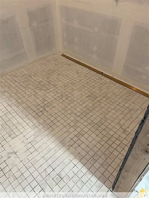Diy How To Tile A Shower Floor at Irene Wells blog