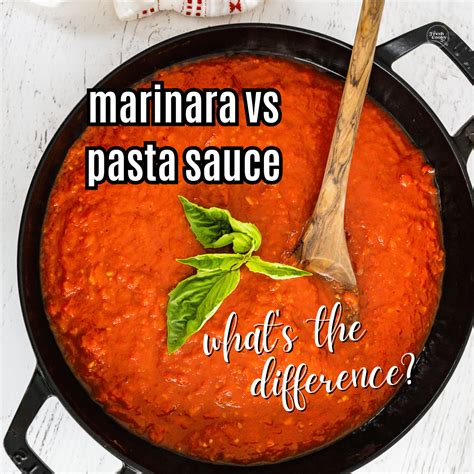 Pasta Sauce Vs Marinara