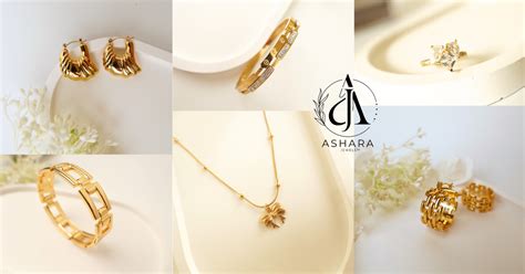Ashara Jewels – Waterproof, Anti‑Tarnish Gold Plated Jewelry