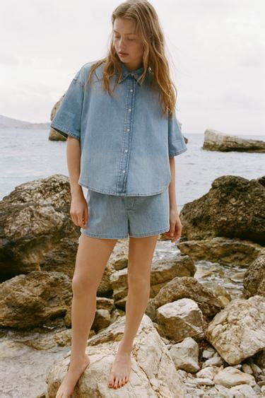 Women's Denim Shirts | ZARA India