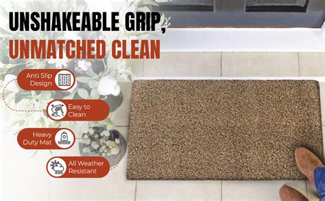 Buy MEGA CART HOME Rubber Doormats Anti Slip Waterproof Dirt Trapper ...
