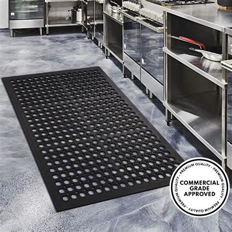A1HC New Anti Fatigue Versatile Rubber Floor Mat With Drain Holes, 36 ...