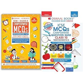 Chapterwise MCQs Book for ICSE Class 10 Semester I Exam 2021 : 2000 ...