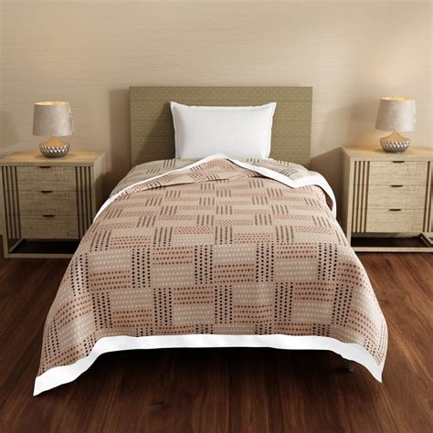 Buy LAYERS Forever Cotton Geometric Reversible Single Dohar from Layers ...
