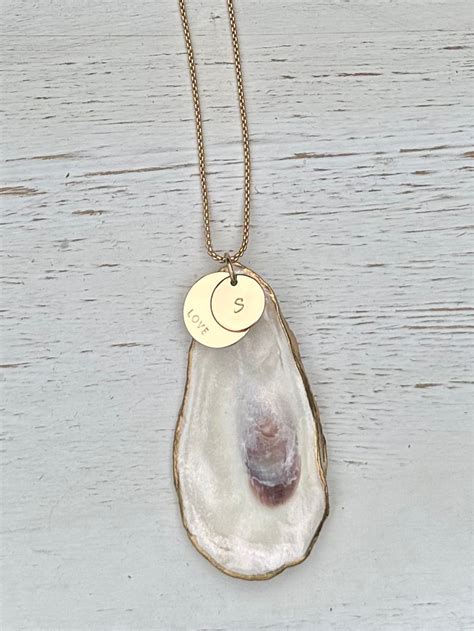 The Mamie Ruth Oyster Necklace – Woods & Coastal Co.