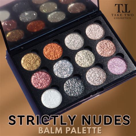 Strictly Nudes Balm Eyeshadow Palette – Take Two Cosmetics