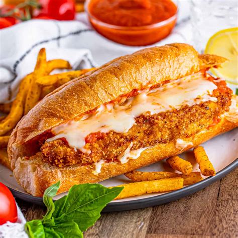 Chicken Parmigiana Sandwich Chicken Parm Sandwich
