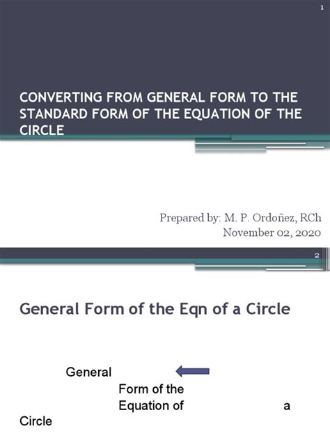 How to Convert Equations into General Form 的图像结果