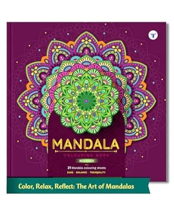 Mandala Colouring Book for Adults & Teens | Relieve Stress & Boost ...