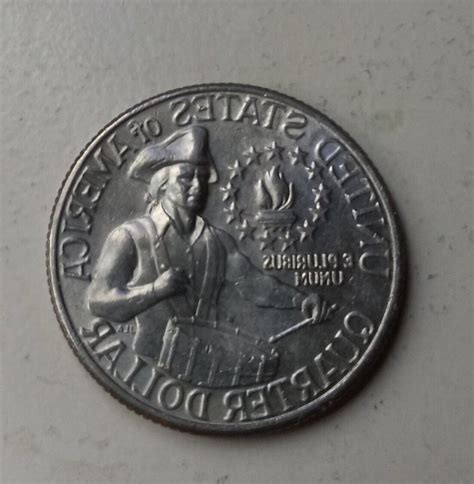 Rare bicentennial quarter dollar 1776-1976 in great condition ...