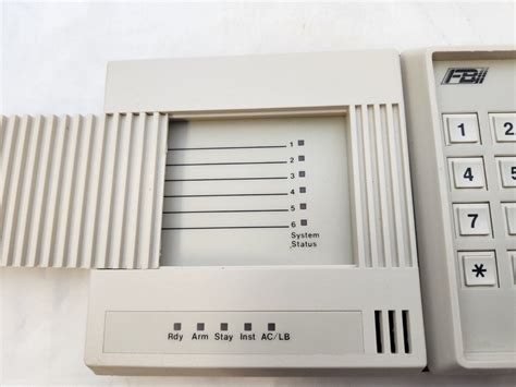 FBI, FIRE BURGLARY INSTRUMENTS INC 4600 KEYPAD | eBay