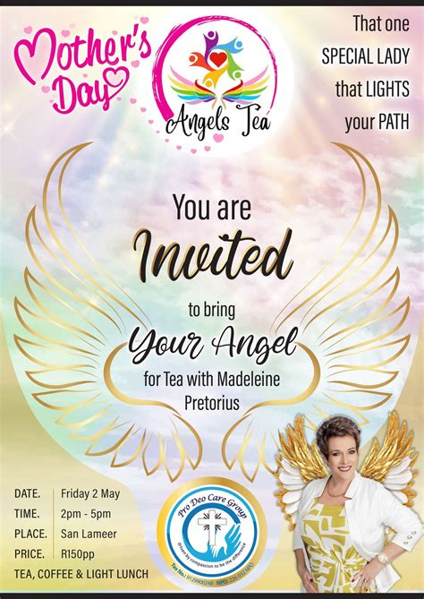 Pro Deo Care Angels Tea, San Lameer, Margate, 2 May 2025 | AllEvents