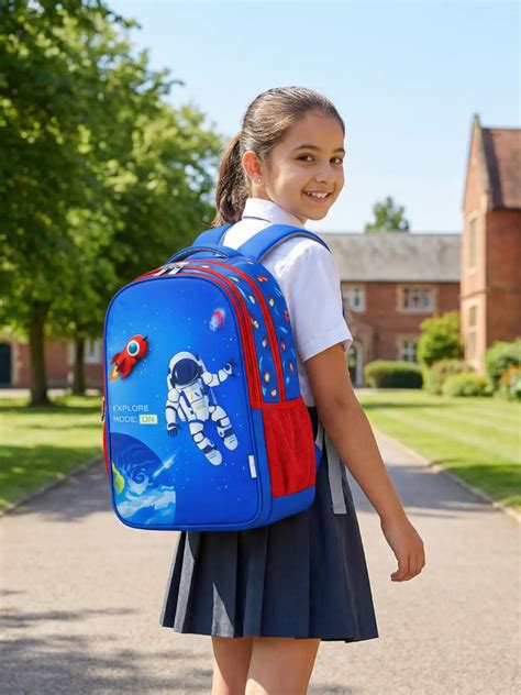 Everyday Essentials Elementary School Bag – Space Astronaut