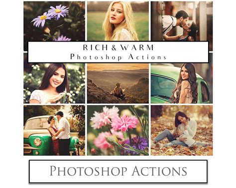40 PHOTOSHOP ACTIONS, 8 Fine Art TEXTURES. 4 Gold Dust Overlays. Rich ...