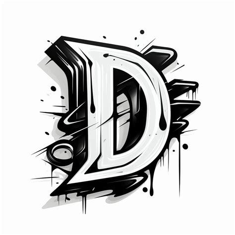 Graffiti Letter D Drawing at Harry Roloff blog