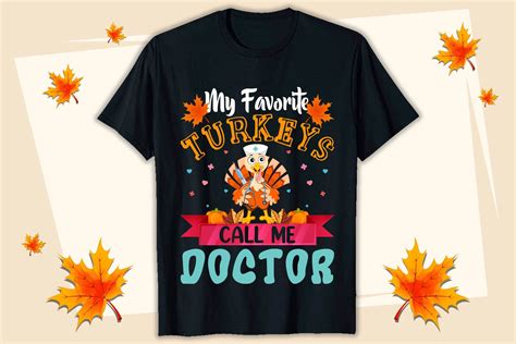 Doctor Thanksgiving T-shirt Design Graphic by TrendyPointShop ...