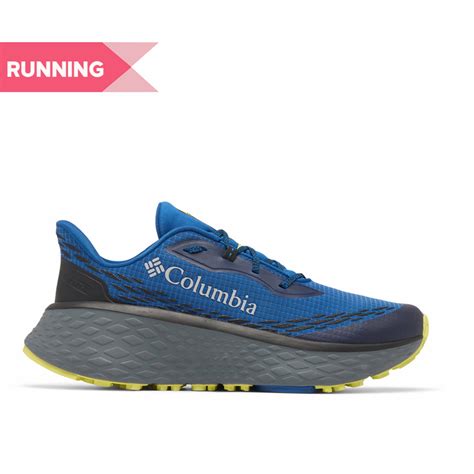 Columbia Men Blue OmniMax Konos Trillium ATR Trail Running Shoes ...
