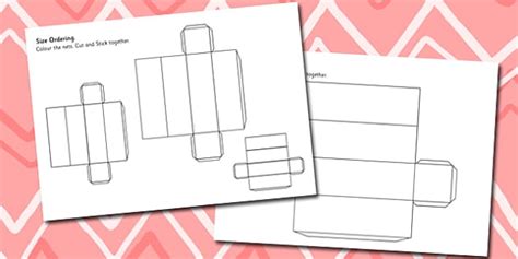 Cuboid Template - Size Ordering - Primary Resources