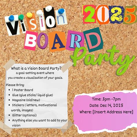 Image result for Vision Board Party Email Header