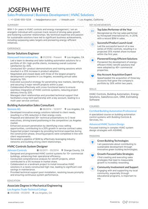 10 Construction Sales Resume Examples & Guide for 2025