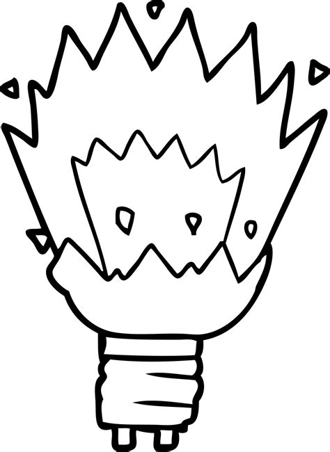 Image result for Exploding Light Bulb Art